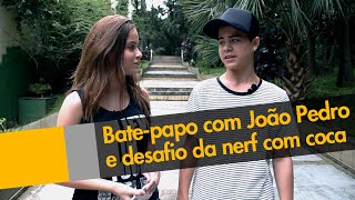 DESAFIO da Nerf com Coca com JOÃO PEDRO CARVALHO [upl. by Enileuqcaj]