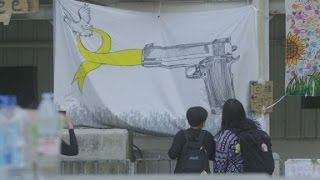 Art bursts from Hong Kong protests [upl. by Doersten]