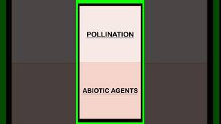 Self Pollination and Cross Pollination in Flowering Plants shorts  Agents of Pollination [upl. by Naicad]