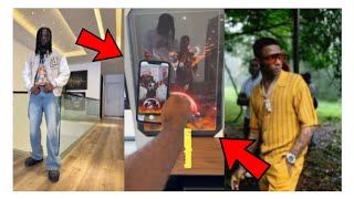 Wizkid and Pino Becomes the only Individuals in the world to own an Augmented Reality Art worth 2k [upl. by Mellitz107]