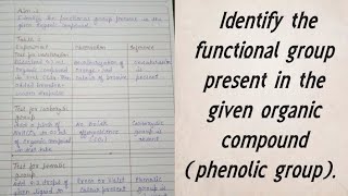 Identify the functional group present in the given organic compound phenolic group [upl. by Cozza]