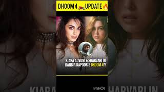 Dhoom 4 Update 😱ranbirkapoor kiaraadvani sharvari dhoom4 treandingshort viralvideo [upl. by Adnilemre5]