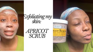 Exfoliation Improved my skin How I Use Apricot Scrub to Exfoliate my Skin [upl. by Jacobine955]