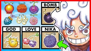 The One Piece Devil Fruit Encyclopedia All 168 Fruits EXPLAINED [upl. by Lairea]