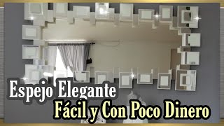 HAZLO FÁCIL MARCO PARA ESPEJO ELEGANTE [upl. by Dunkin697]