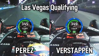 Why is Perez absurdly slow in Las Vegas qualifying comparing to Verstappen [upl. by Eecyal]