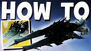 Destiny 2  HOW TO GET TAKEN SPARROW  quotHarbingers Echoquot Exotic Sparrow Guide [upl. by Amerak]