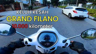 KELUH KESAH PEMAKAIAN GRAND FILANO SETELAH 10000 KM grandfilano [upl. by Sharline920]