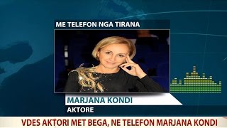 A1 Report  Ndarja nga jeta e Begës Marjana Kondi Meti bënte humor me finesë [upl. by Bunder]