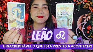 LEÃO ♌️ A FORÇA DO DESTINO 🔥 VOCÊ VAI CELEBRAR UMA LINDA PARCERIA [upl. by Jacquenette]