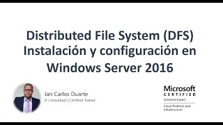 Distributed File System DFS – Instalación y configuración [upl. by Tymon789]