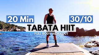 TABATA HIIT 20Min Full Body Workout NO REPEAT  Tabata 3010  Interval training 🔥💦 [upl. by Ytirahc]