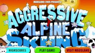 Agressive Alpine Skiing D [upl. by Audrie]