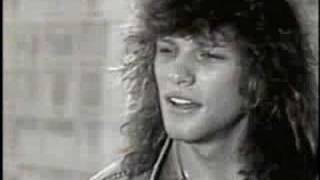 BON JOVI RARE old interview the band [upl. by Atarman]