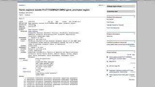 Features of GenBank File LOCUS [upl. by Osei]