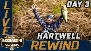 2022 Bassmaster CLASSIC LIVE at Lake Hartwell  Day 3 SUNDAY [upl. by Atilal]