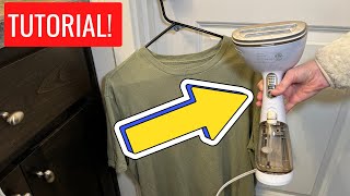 How to use the Conair Steamer [upl. by Gnouhc]