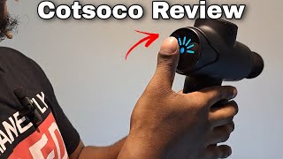 Cotsoco Massage Gun Review [upl. by Eizzik]