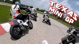 MINI BIKE RACING WITH TEXAS MINI GP ROUND 4  CRF150R KX65 UNLIMITED F5 NOVICE [upl. by Waddle]