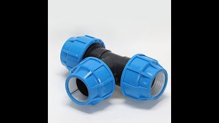 Compression Fittings for PE [upl. by Nylad]