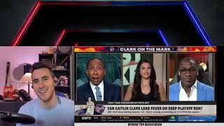 ESPN FIRST TAKE  Stephen A Smith amp Shannon Sharpe Get In HUGE FIGHT Over Caitlin Clark With Molly [upl. by Yatnohs]