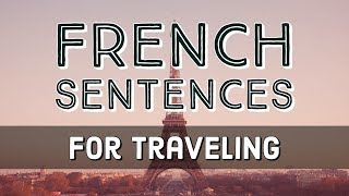 French phrases for travel  How to order food in French Like a boss [upl. by Woodcock]