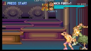 The Punisher Arcade Longplay NICK FURY [upl. by Pazit]