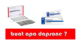 MANFAAT DAPSONE  JERAWAT  KUSTA  DERMATITIS HERPETIFORMIS [upl. by Yelyk]