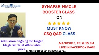 Synapse CSQ QAD Class on Infertility [upl. by Naujak]