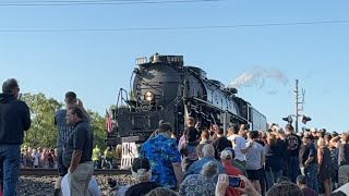 Union Pacific Big Boy 4014  Watseka Illinois 2024 [upl. by Noemis981]