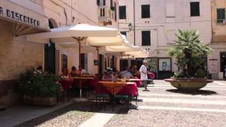 Alghero Old Town Sardinia Italy [upl. by Balfore129]