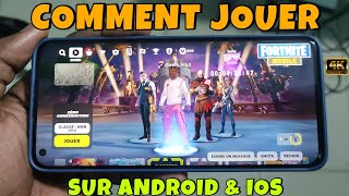 Comment installer amp jouer FORTNITE sur AndroidiOS 2024 [upl. by Sidonius]