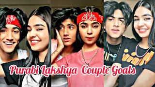 Purabi Bhargava New Tik Tok video💕 Brownboi New Tik Tok Video Purabi amp Brownboi New Couple Goals [upl. by Trotter]