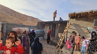 🌄A rural family Tianaz a little village girl goes to school vilagevlogs [upl. by Cogswell571]