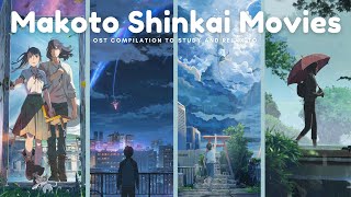 Makoto Shinkai Movies OST Compilation to StudyRelax to [upl. by Attener]