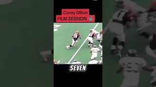 COREY DILLON FILM SESSION nflhistory cincinnatibengals [upl. by Wes]