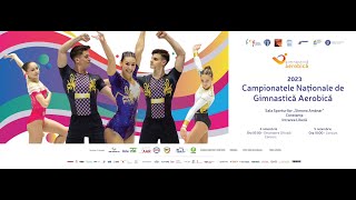 Campionatele Naționale de Gimnastică Aerobică  Finale [upl. by Avalsorim]