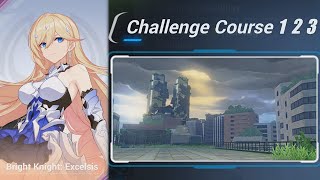 Meow Town Escapade  Durandal Challenge Course 1 2 3  Trial characters Honkai Impact 3rd [upl. by Bogosian]