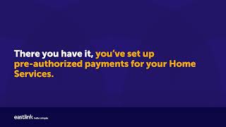 How to Setup Preautorized Payments with Eastlink Computer [upl. by Harpole]