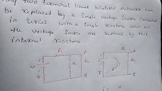 Thevenin Theorem With numerical concept In Hindi Basic Electrical [upl. by Maryjane]