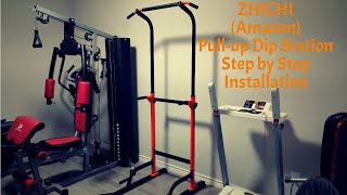 ZHICHI Amazon Pullup Dip Station Step by Step Installation [upl. by Claire929]