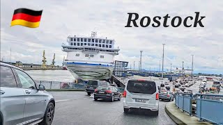 Rostock Germany  Drive off the Ferry [upl. by Laurel537]