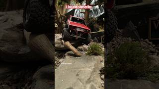 Custom xj Rambler minicrawler offroad microcrawler scx24 jeep tinytrucks [upl. by Arda]