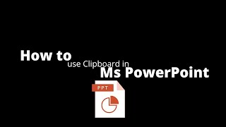 How to Use Clipboard in Ms PowerPoint  Guide To Beginners [upl. by Maggy793]