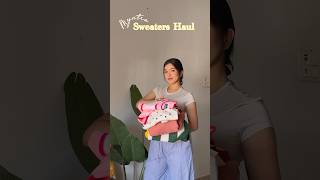 Myntra sweaters haul under ₹999 sweaterhaul myntrafinds sweaterstyle youtubeshorts falloutfits [upl. by Deborah]