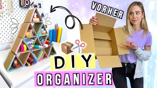 ZIMMER SCHNELL UND ORDENTLICH AUFRÄUMEN 🆘🤯 DIY Schreibtisch Organizer  Cali Kessy [upl. by Schaumberger]