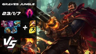 JUNGLE Graves vs Brand  EU Challenger Patch 1422 [upl. by Doughman]