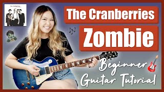 Zombie Guitar Lesson  The Cranberries [upl. by Aisanahta731]