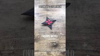 HOW TO MAKE SUPER SHURIKEN ORIGAMI WORLD TUTORIAL  DIY NINJA STAR PAPER WEAPON ORIGAMI CRAFTING [upl. by Uokes]