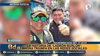 BDP informe Ladrón burlón ahora vende ropa en Gamarra [upl. by Inalawi]